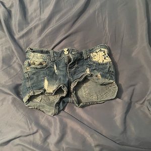 Jean shorts